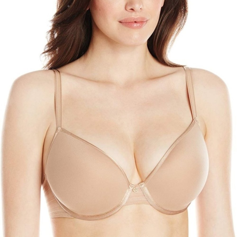 Le Mystere Cotton Touch Spacer Bra - Nude